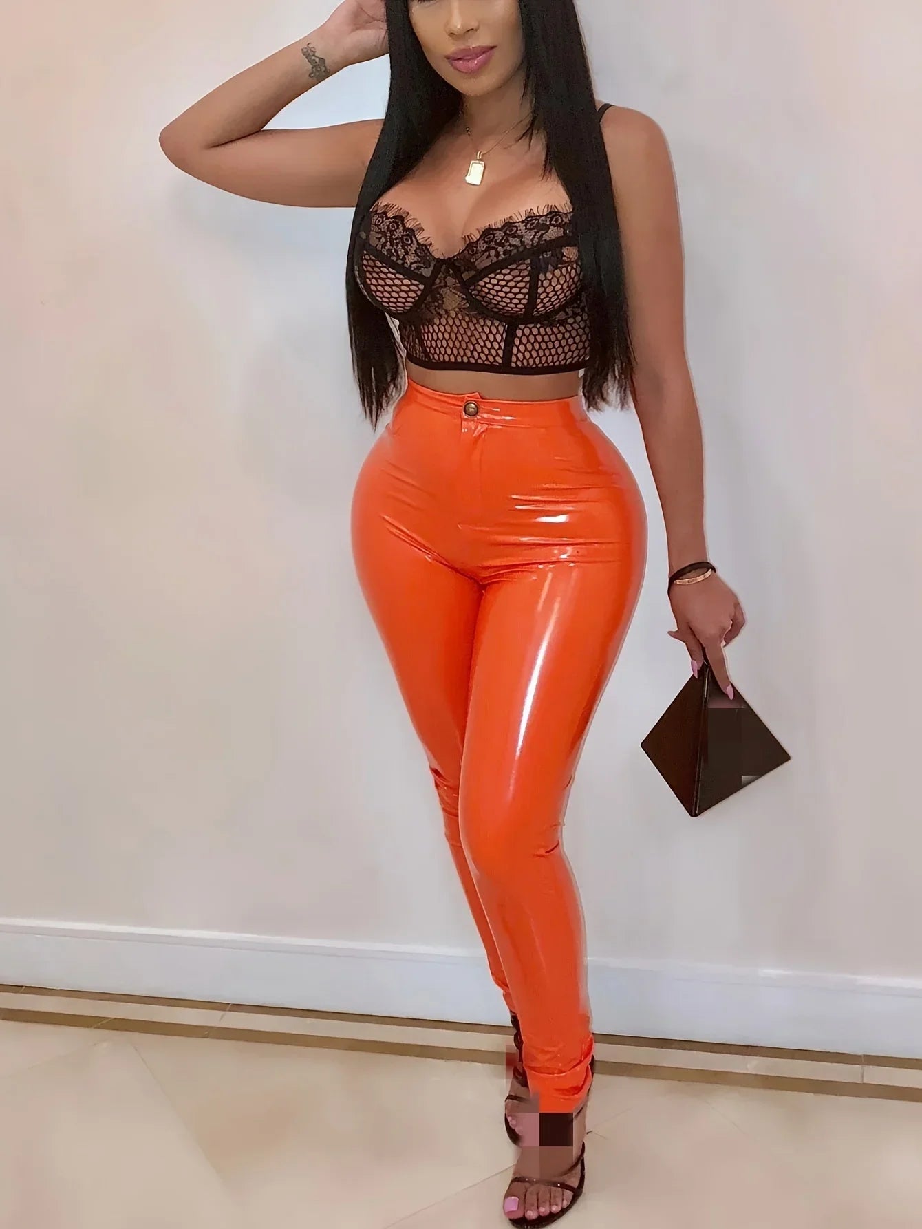 flavors leather pants