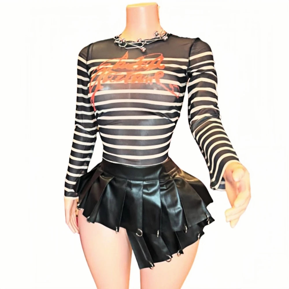 See Though Two Piece Sets