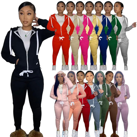 colors sweat suit