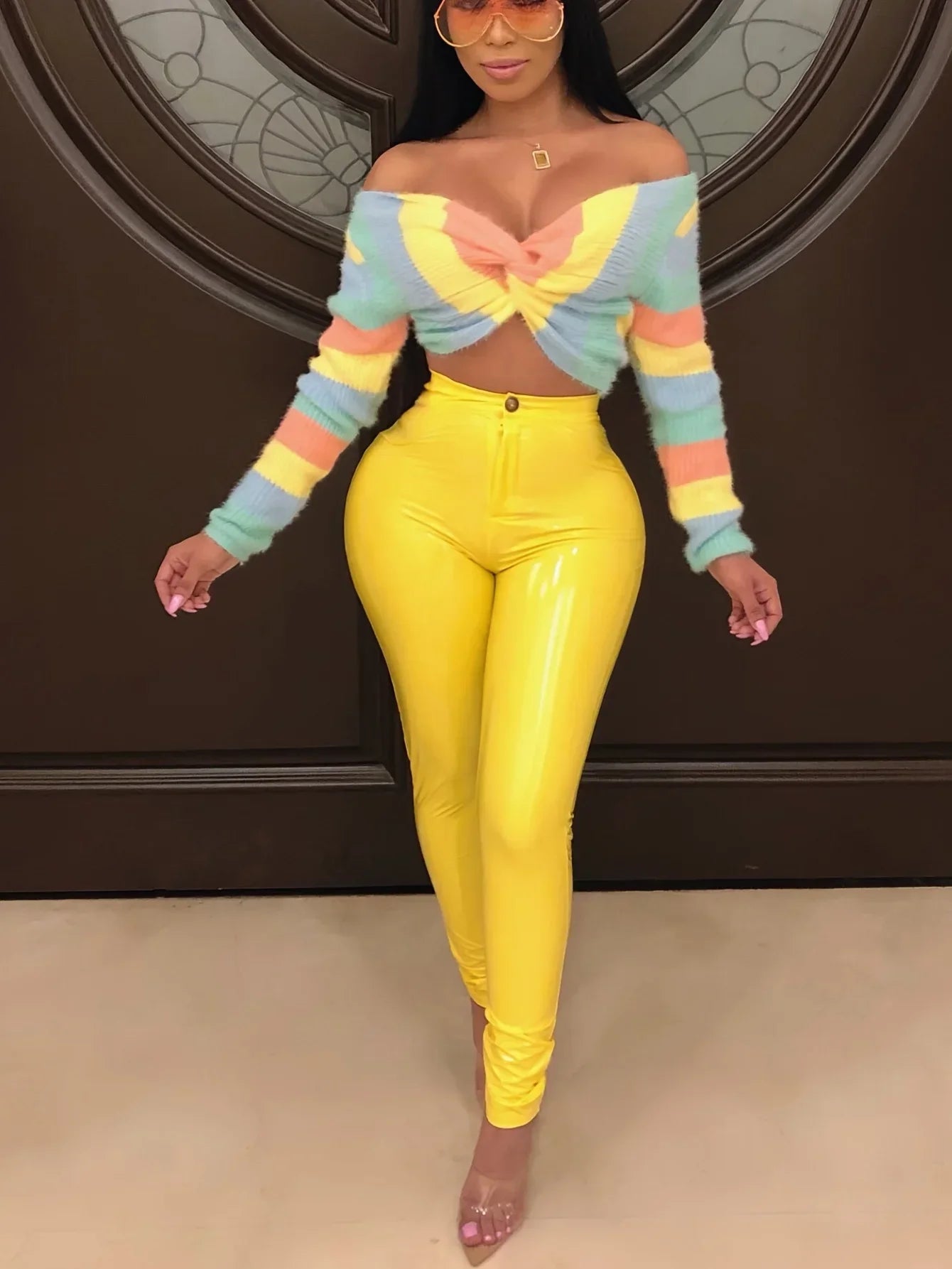flavors leather pants