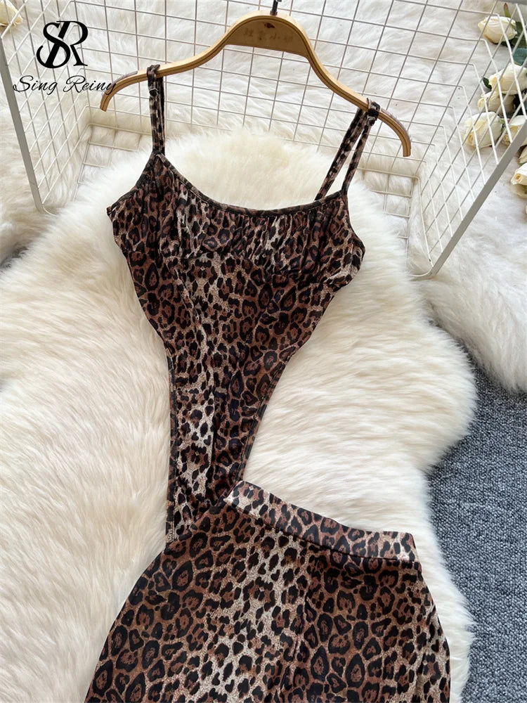 Leopard Pants 2 piece
